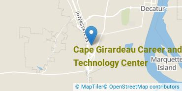 Location of Cape Girardeau Career and Technology Center