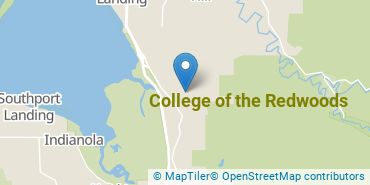 Location of College of the Redwoods