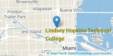 Location of Lindsey Hopkins Technical College