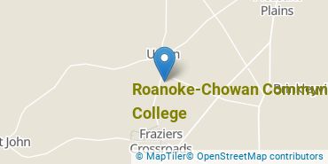Location of Roanoke-Chowan Community College