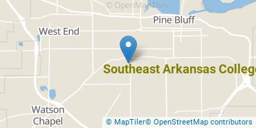 Location of Southeast Arkansas College