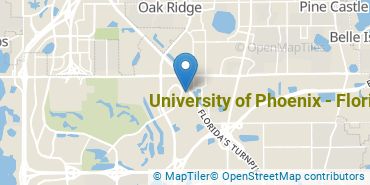 Location of University of Phoenix - Florida